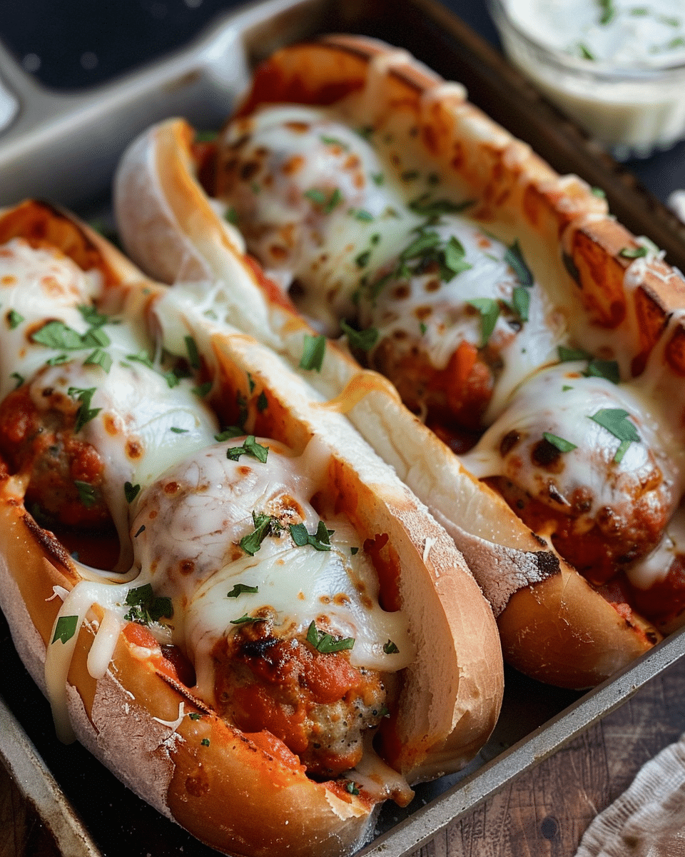 Easy Meatball Subs Recipe