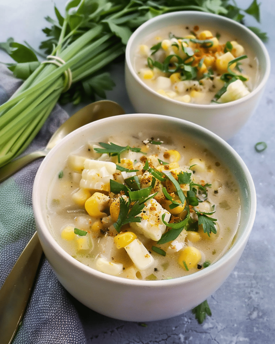 Fresh Summer Corn Chowder