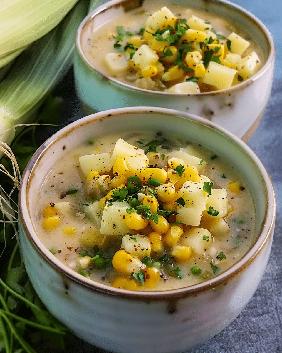 Fresh Summer Corn Chowder