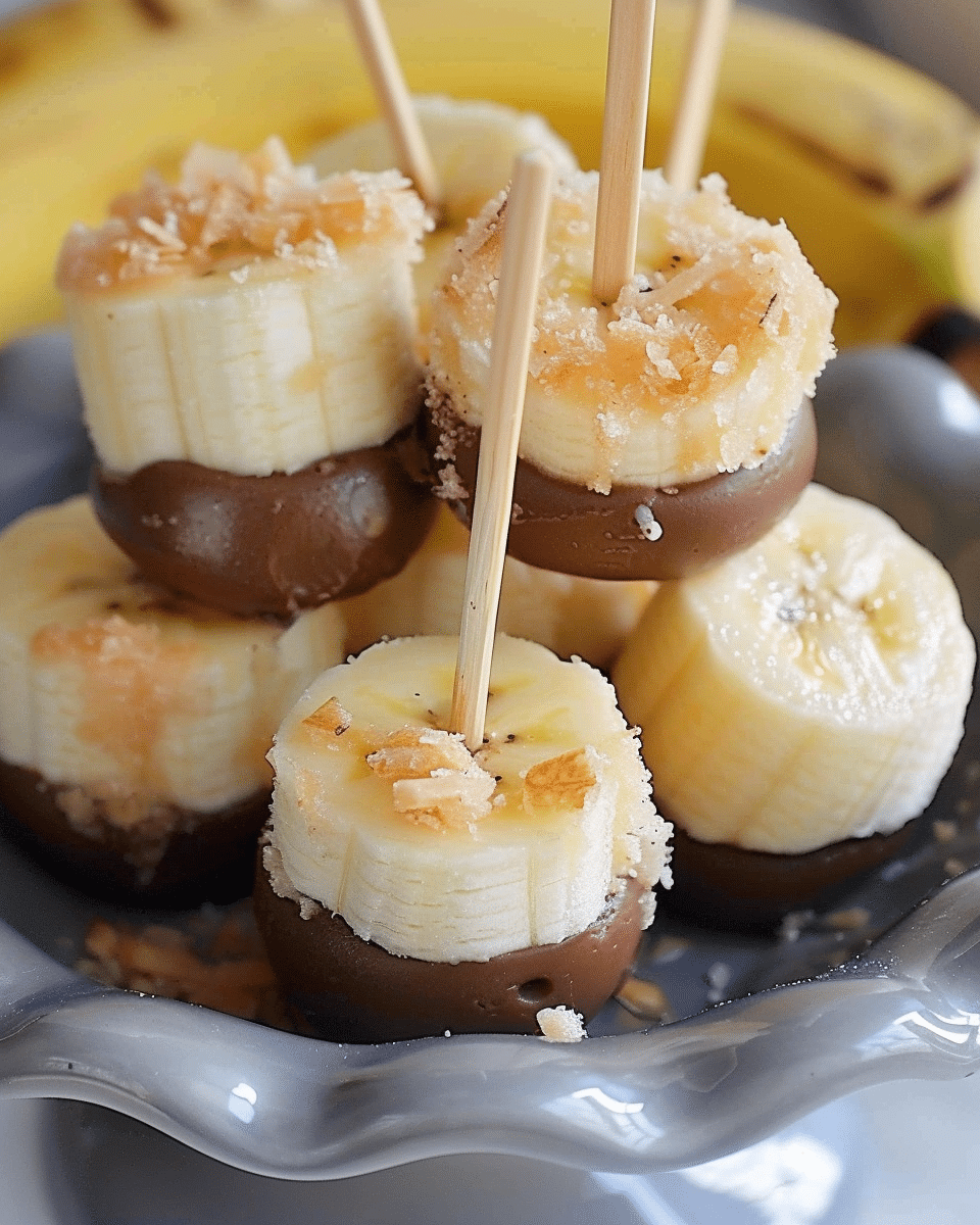 Frozen Banana Bites