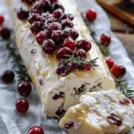 Goat Cheese Rolled in Dried Cranberries