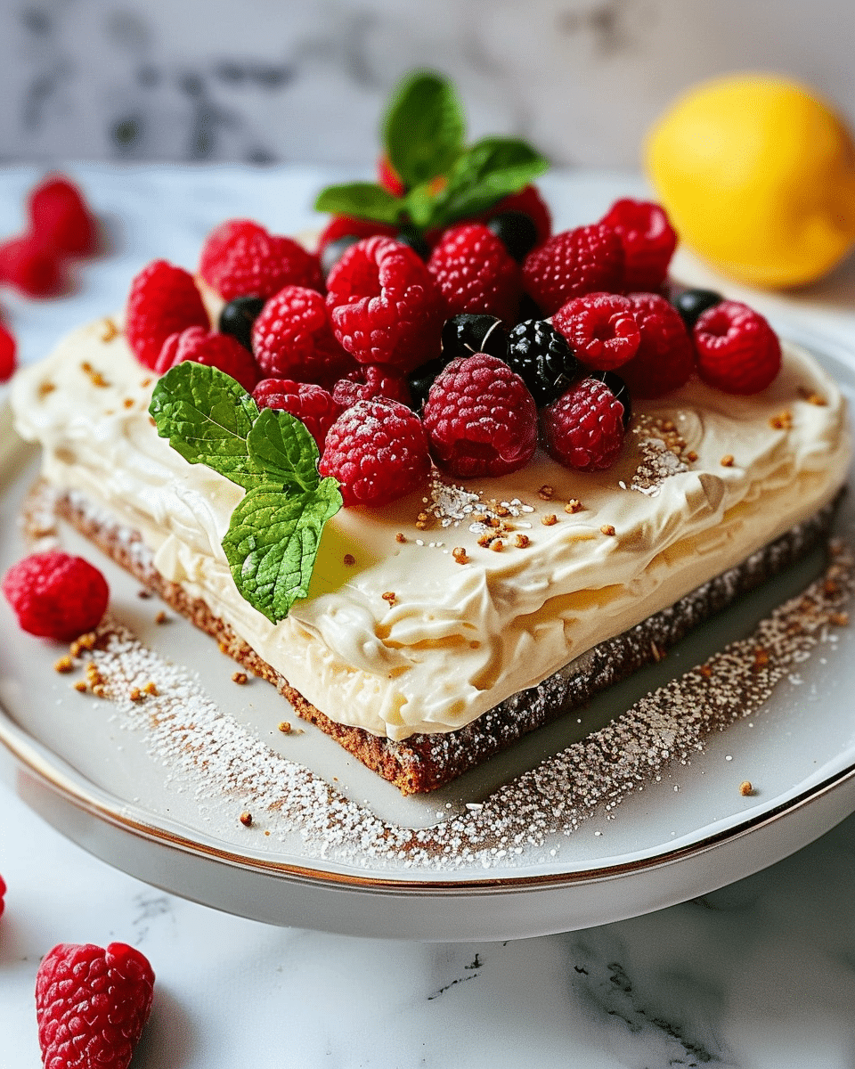 Greek Yogurt Protein Cake