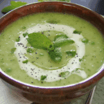 Green Pea and Mint Soup