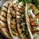 Grilled Chicken Pita Pockets with Tzatziki Recipe