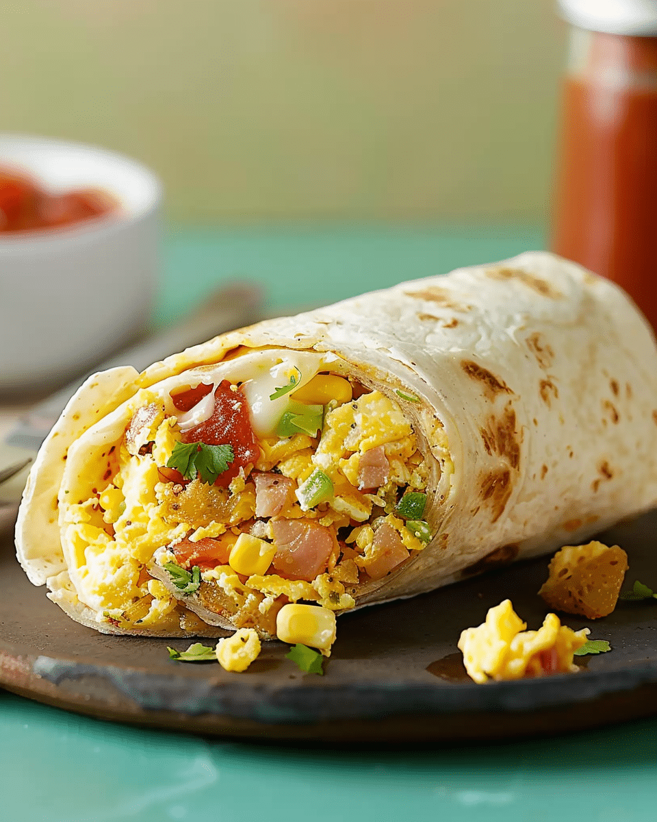 Minute Breakfast Burrito