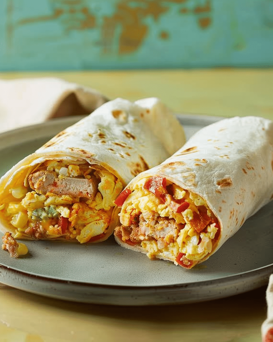 Minute Breakfast Burrito