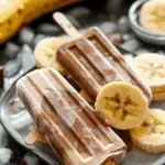 Nutella Banana Greek Yogurt Popsicles