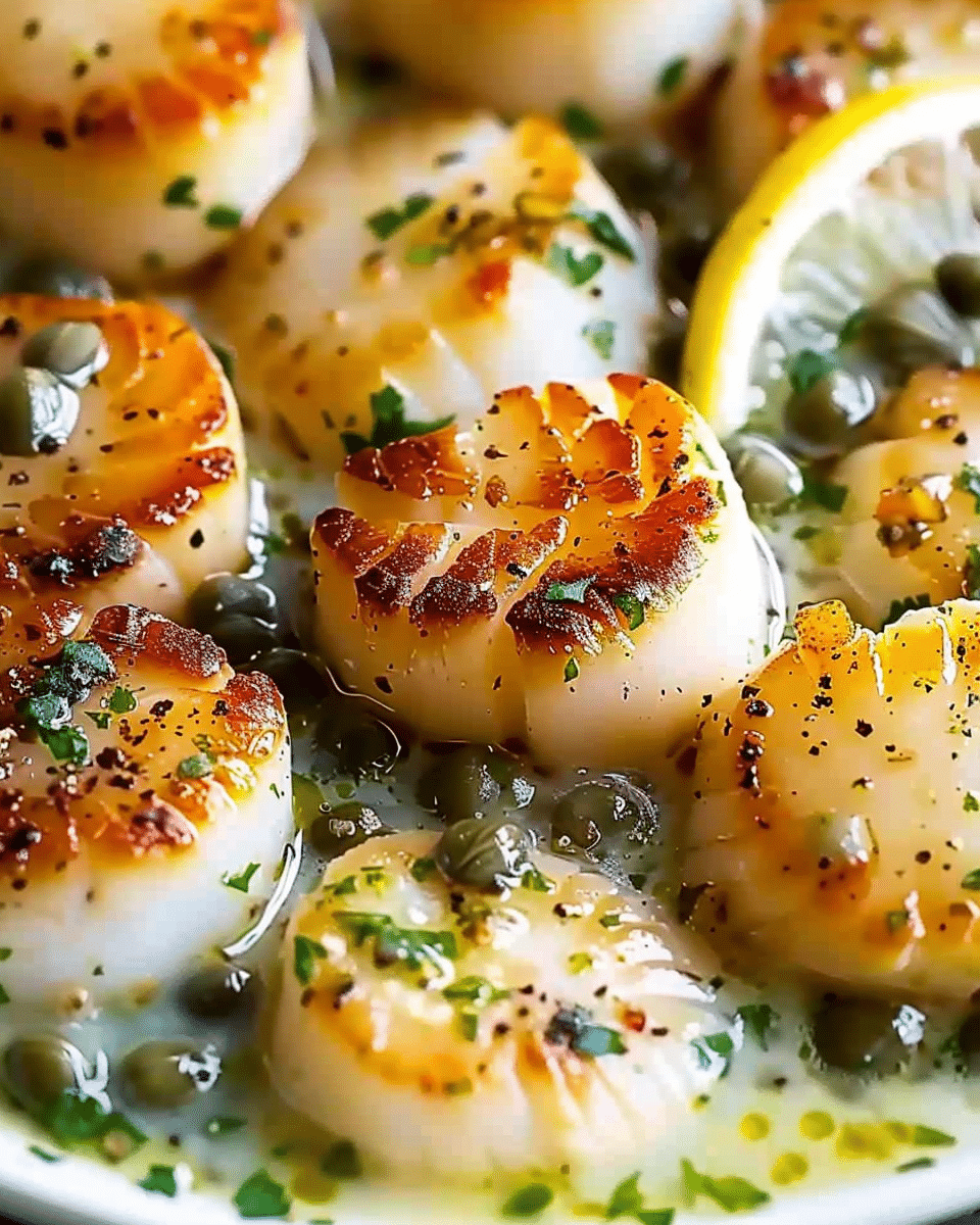 Pan Seared Scallops with Lemon Caper Sauce: An Incredible 7-Step Recipe That Will Amaze You