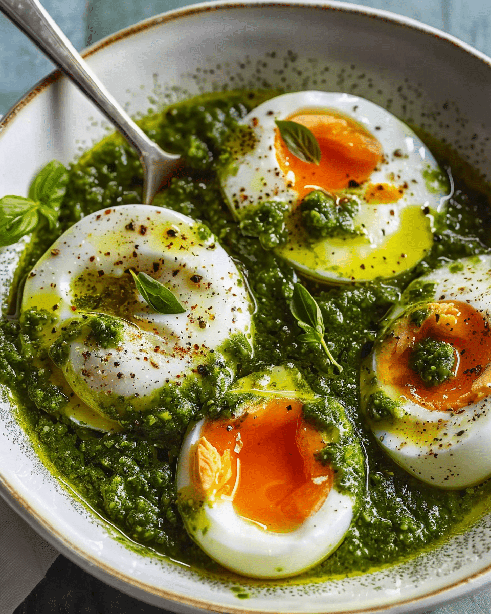 Pesto Eggs