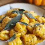 Pumpkin Gnocchi with Sage Butter