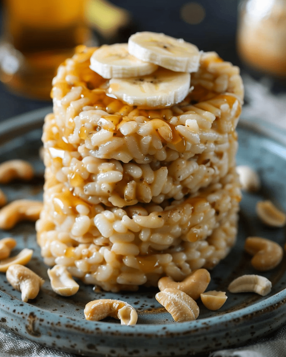 Rice Cakes with Peanut Butter and Banana