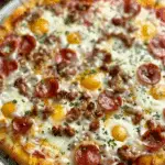 School Breakfast Pizza