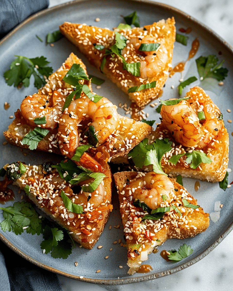Sesame Prawn Toast: A Crispy, Flavorful Delight