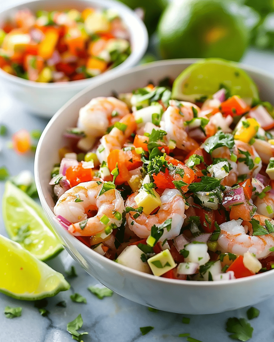 Easy Shrimp Ceviche