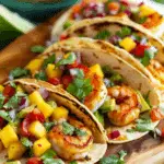 Shrimp Tacos with Mango Salsa
