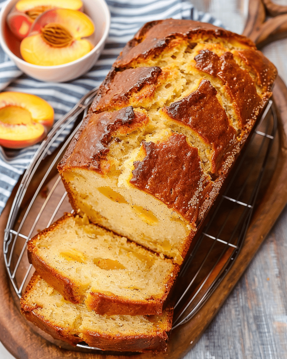 Southern Peach Bread Recipe