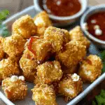 Spicy Popcorn Tofu Nuggets