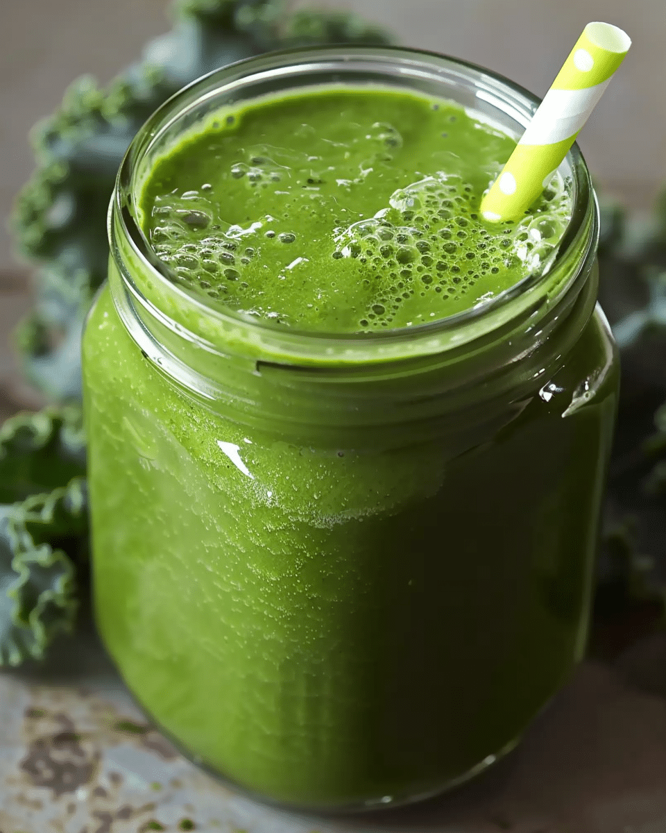 Spinach and Kale Smoothie Recipe
