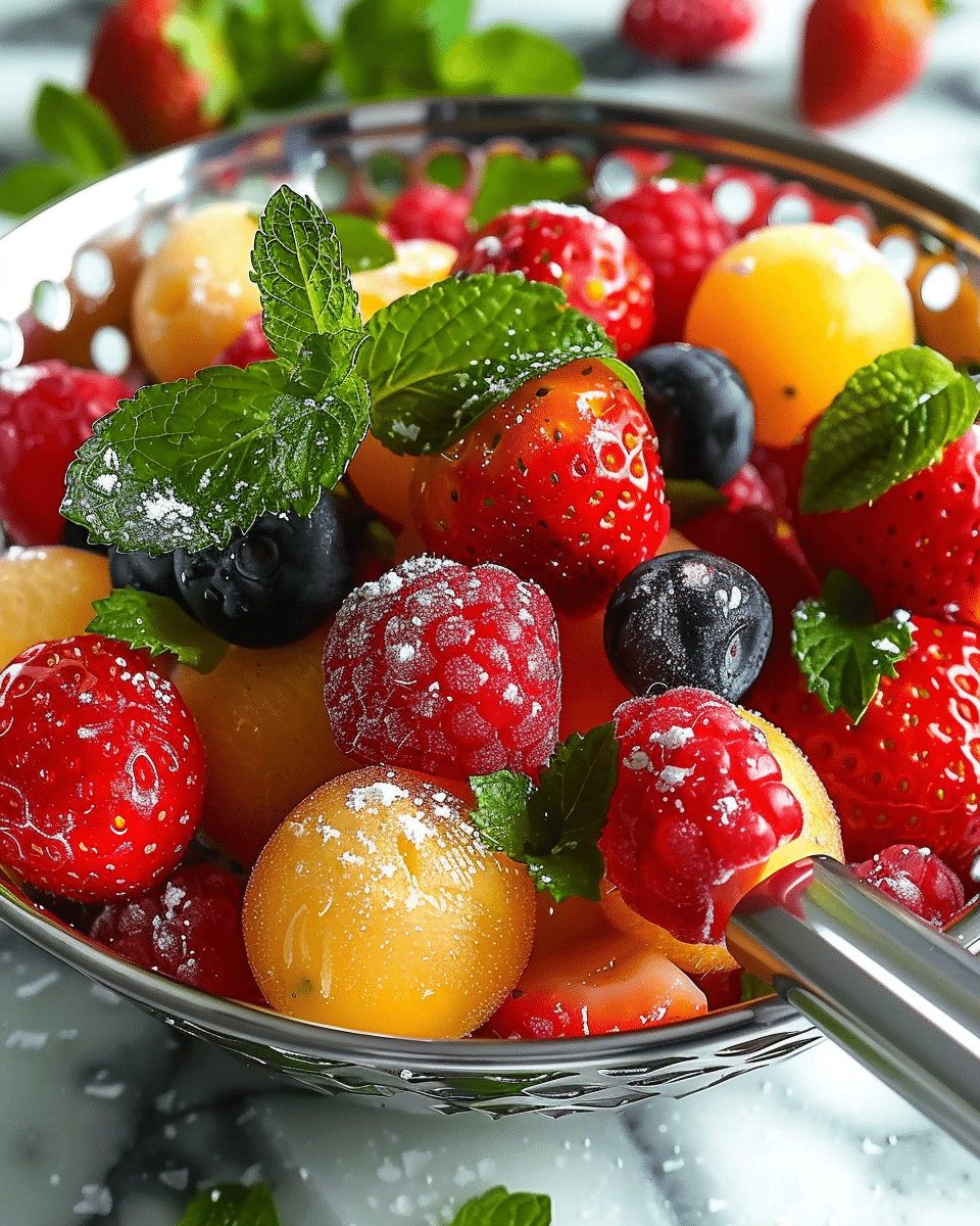 Stainless Steel Fruit Scooper Baller: Elevate Your Fruit Presentation