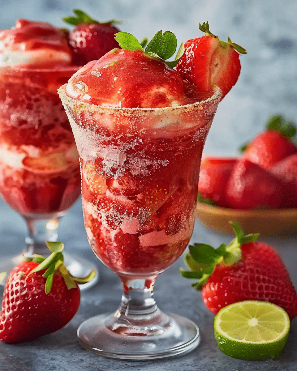 Strawberry Chamoyada Recipe