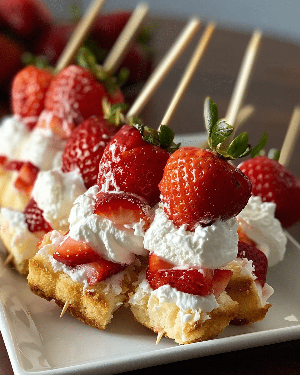 Strawberry Shortcake Kabobs