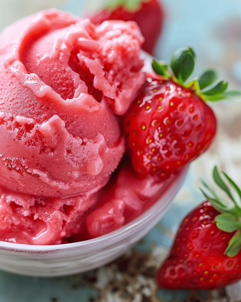 Strawberry Sorbet