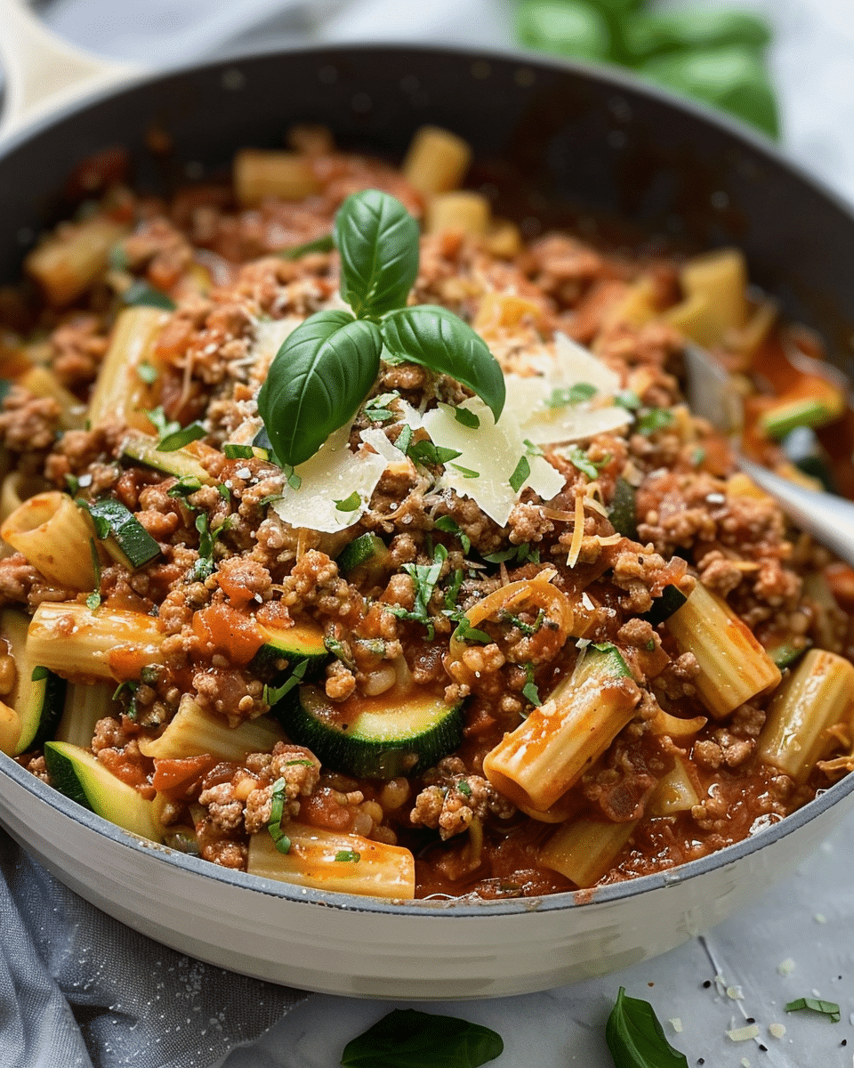 Summer Zucchini Bolognese: A Light and Flavorful Twist on a Classic