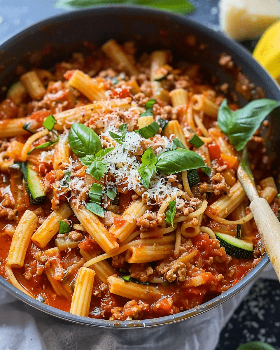 Summer Zucchini Bolognese: A Light and Flavorful Twist on a Classic