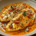 Tilapia in Roasted Pepper Sauce