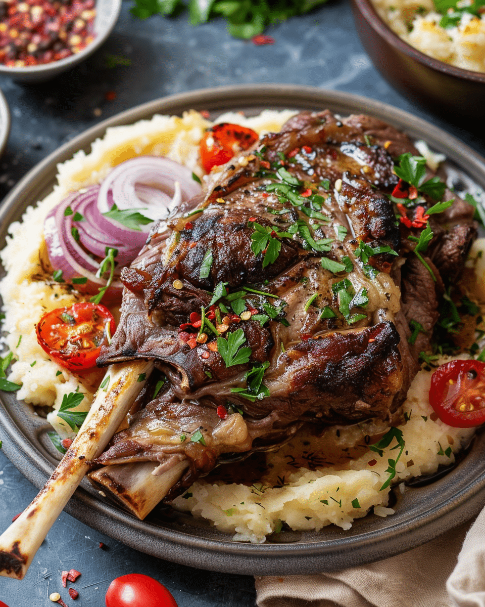 Turkish Roasted Lamb (Kuzu Tandır Kebab)