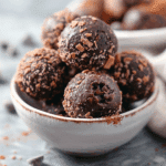 Vegan Chocolate Peanut Butter Energy Balls