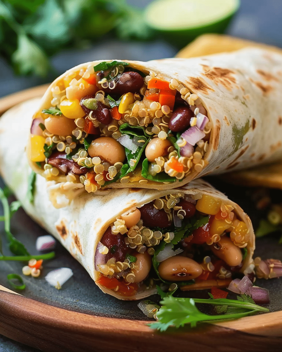 Vegan Mediterranean White Bean Quinoa Burrito: An Amazing Ultimate Recipe