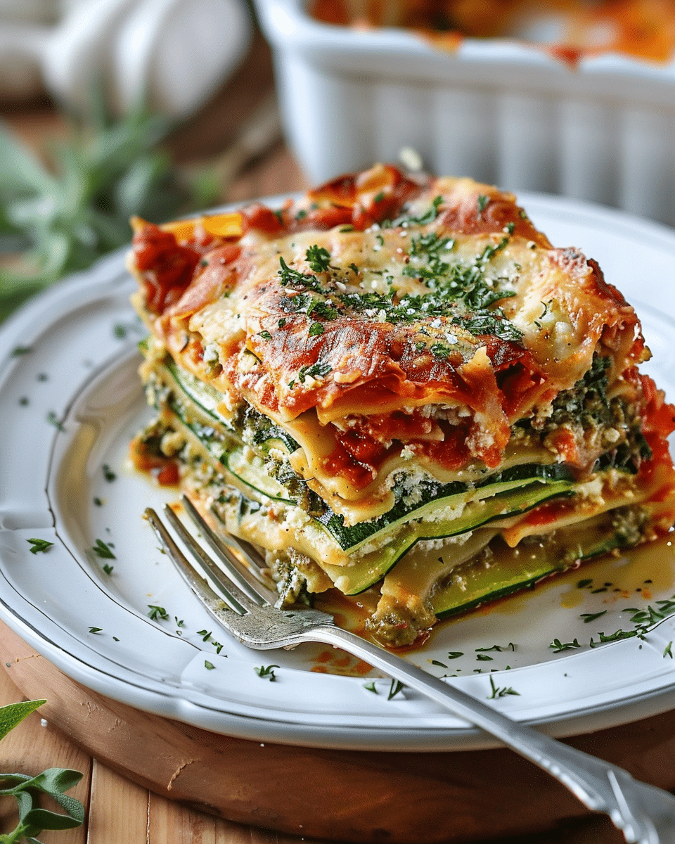 Zucchini Lasagna