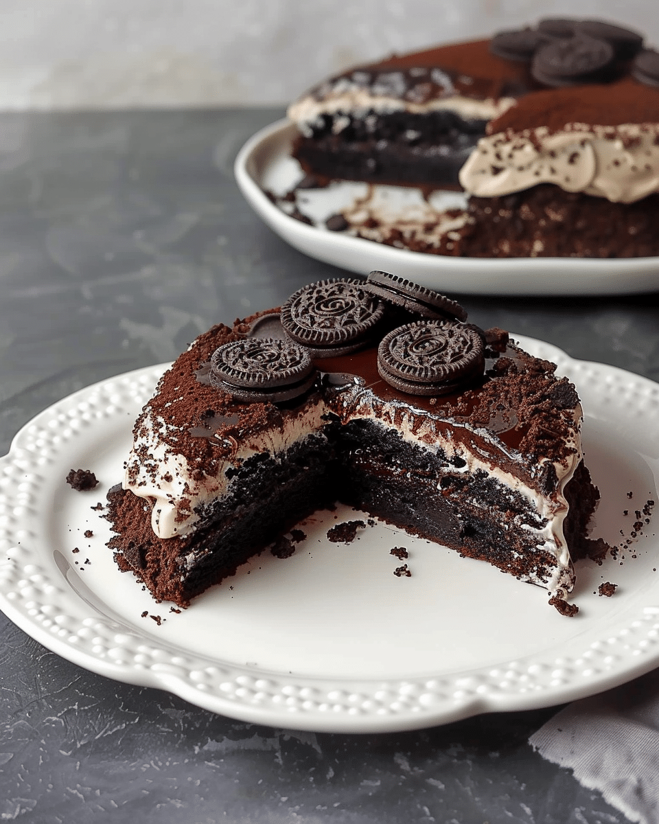 3-Ingredient Oreo Cake
