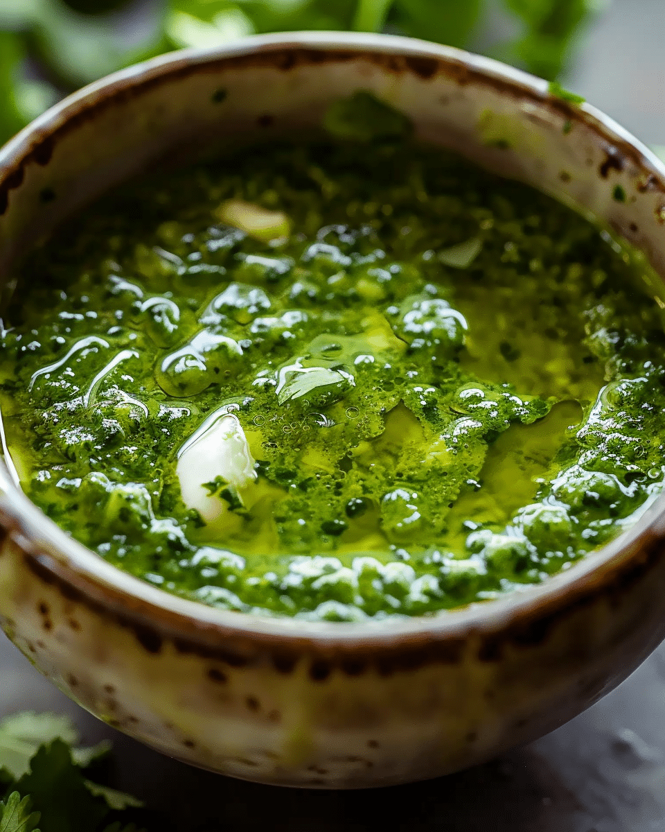 Aji Verde (Peruvian Green Sauce)