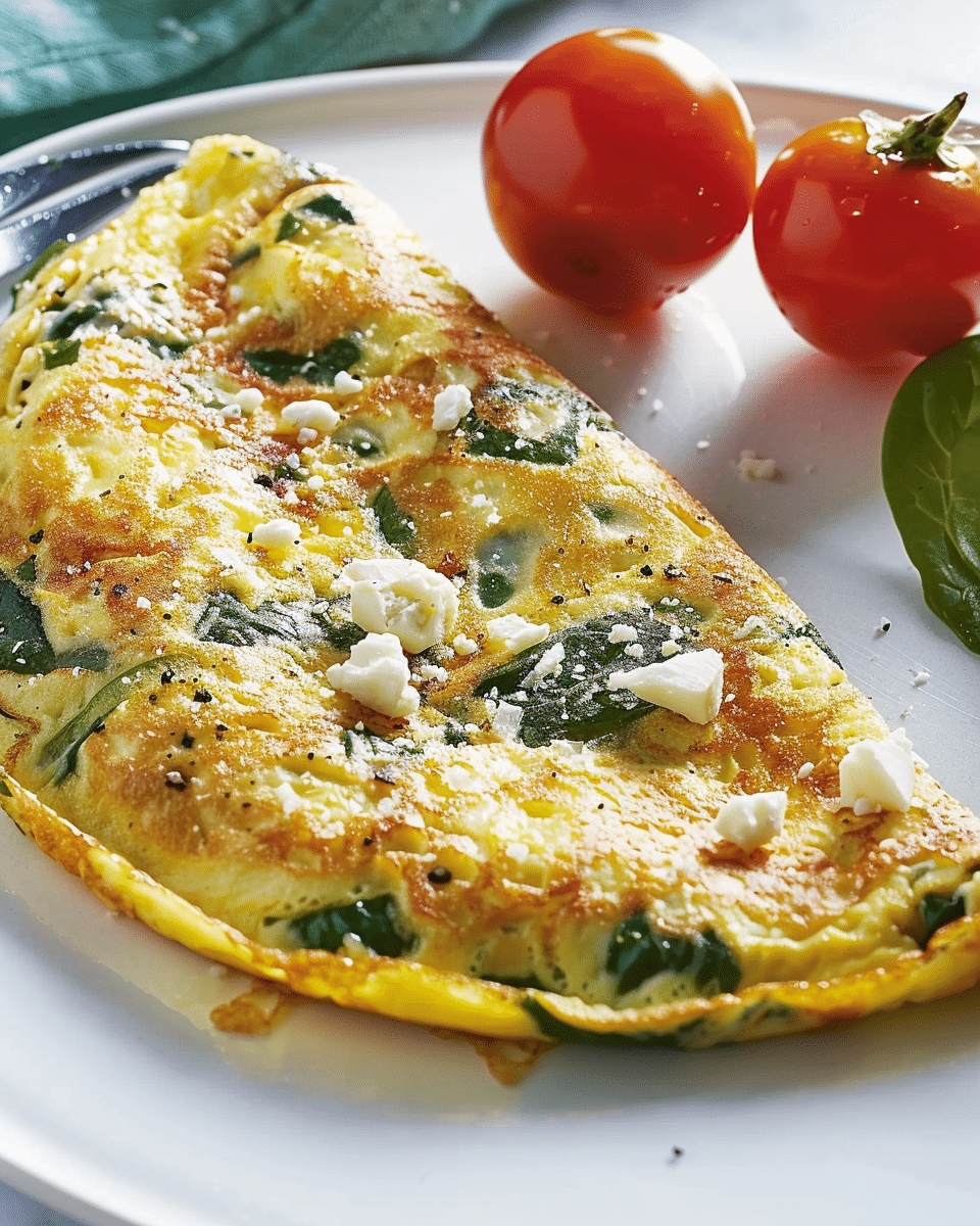 Baby Spinach Omelet