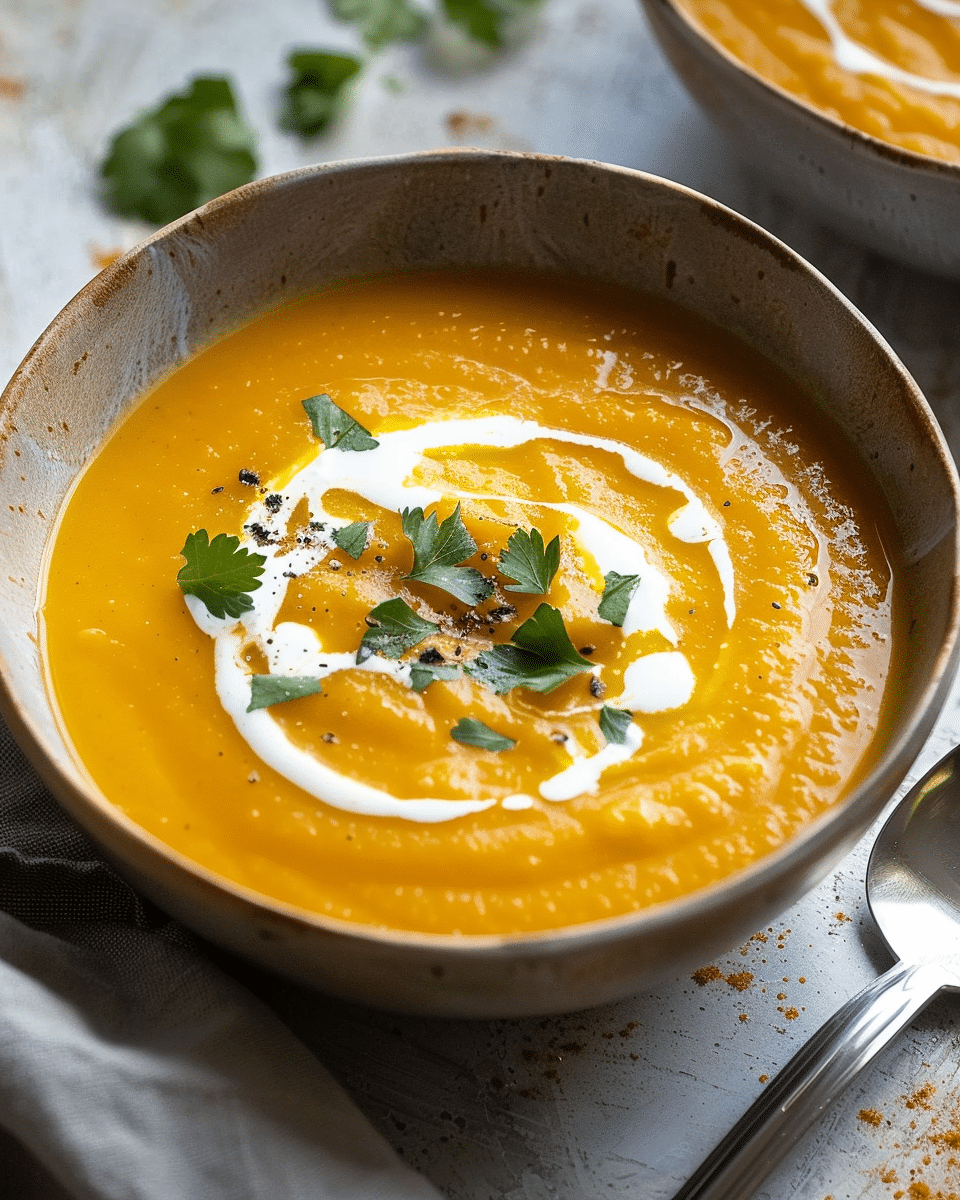 Creamy Classic Pumpkin Soup Recipe Everyone Loves