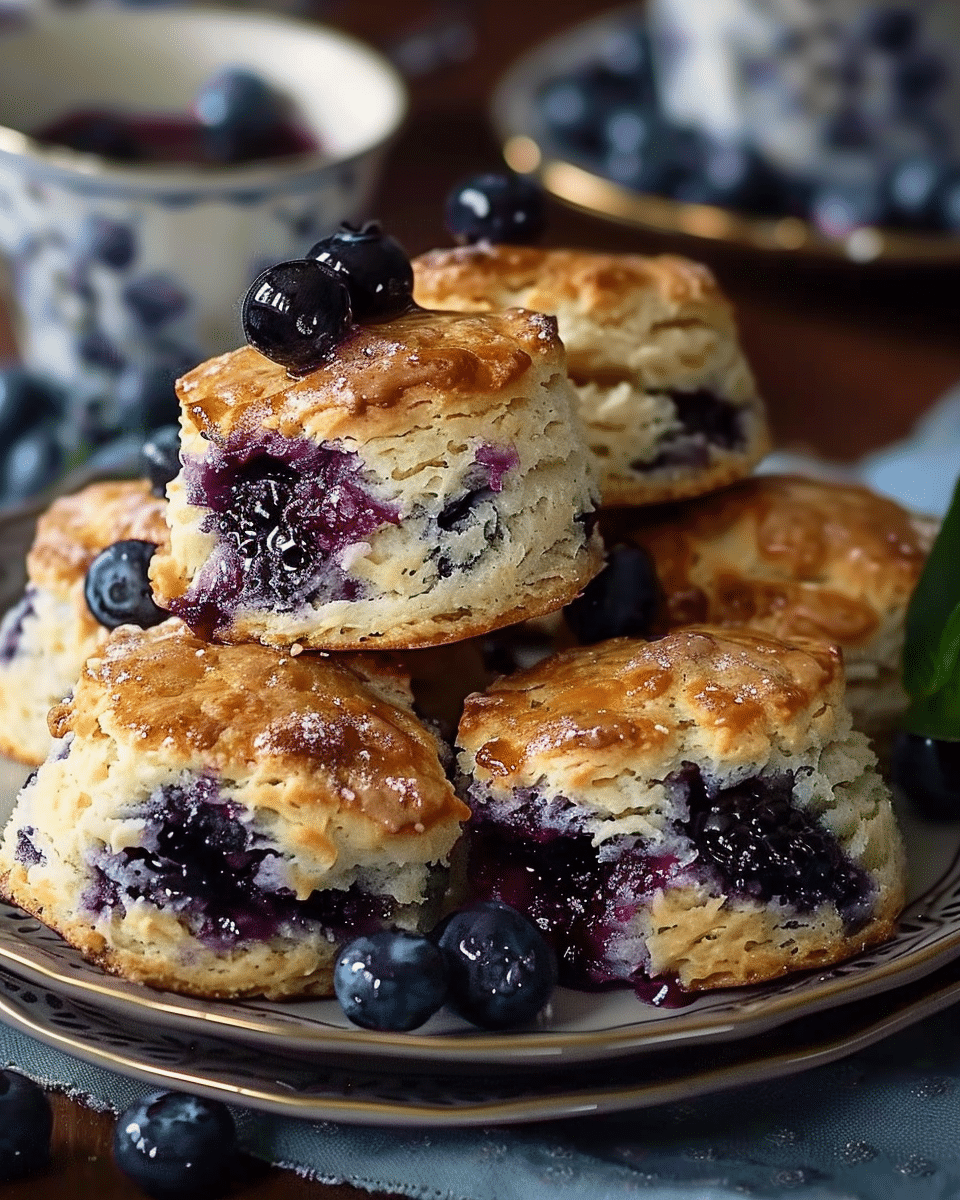 Blueberry Biscuits