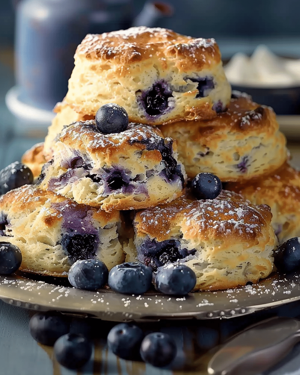 Blueberry Biscuits