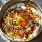 Bowl with Crispy Shallots & 7-Minute Egg Recipe