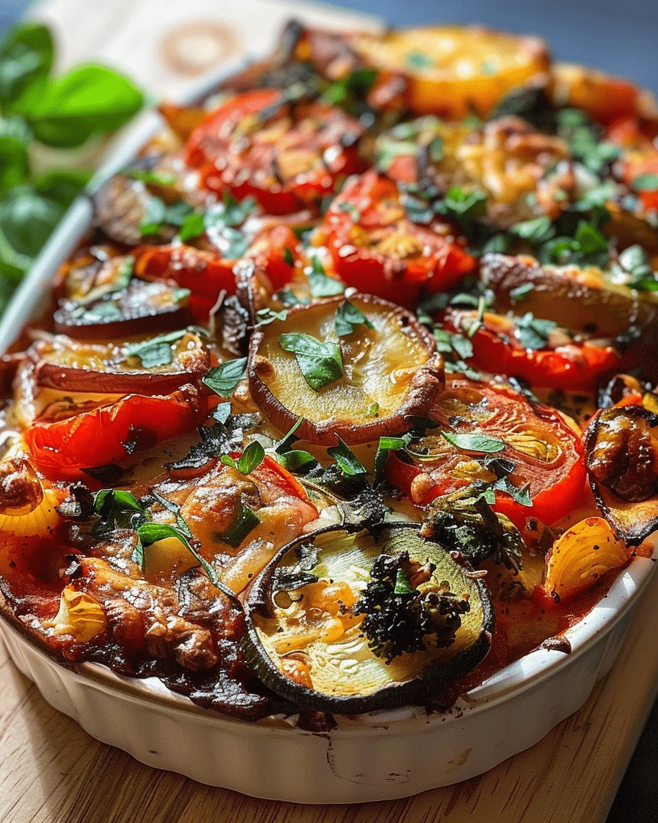 Briam: A Classic Mediterranean Vegetable Bake Bursting with Flavor