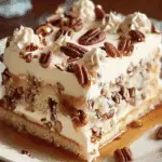 Butter Pecan Praline Poke Cake