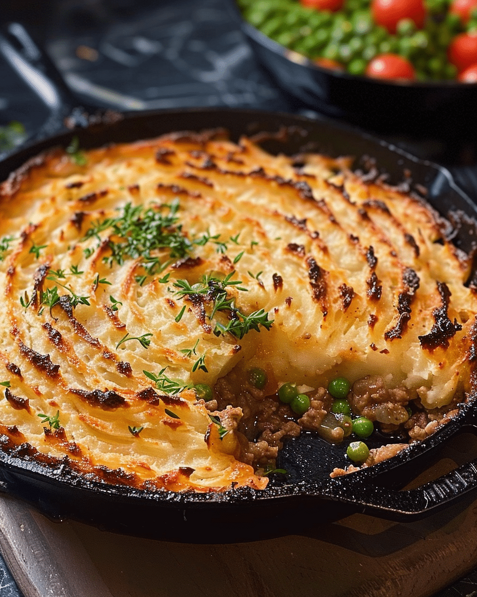 Cast Iron Shepherd’s Pie: A Hearty Classic with Crispy Perfection