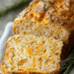 Cheddar Rosemary and Applesauce Bread