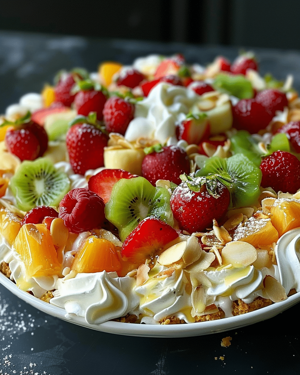 Easy Cheesecake Fruit Salad