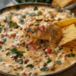 Cheesy Rotel Ranch Queso