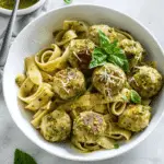 Chicken Pesto Meatballs