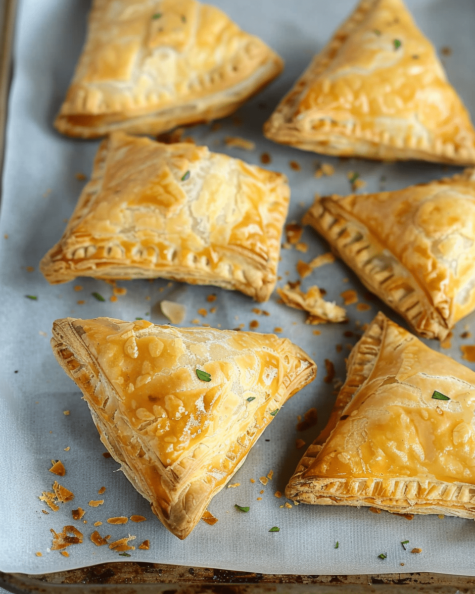 Chicken Puff Pastry Bites