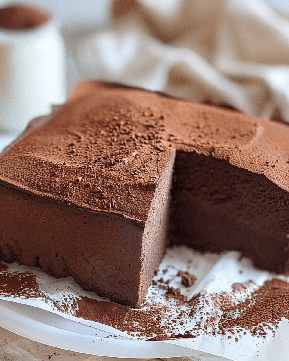Chocolate Chiffon Cake Recipe