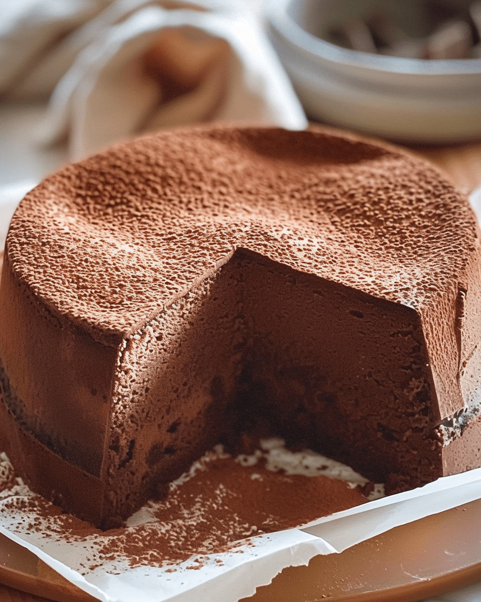 Chocolate Chiffon Cake Recipe